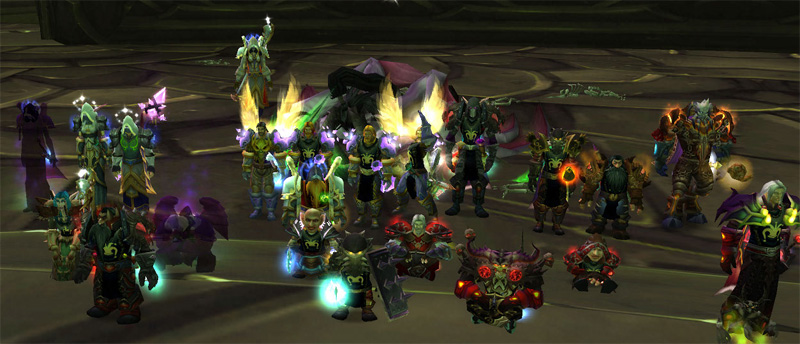 Our first Illidan Kill, late 2007